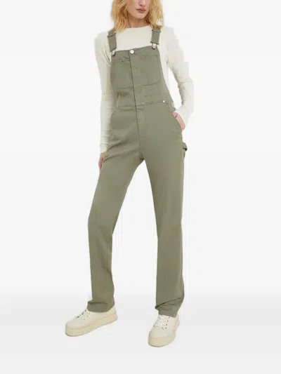 工装风口袋连体长裤