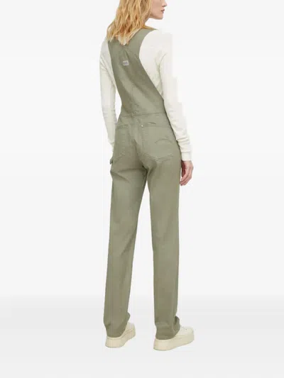 工装风口袋连体长裤