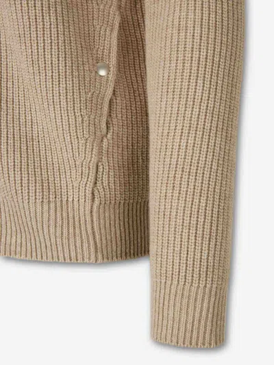 Zanone Wool Sweater In Neutral