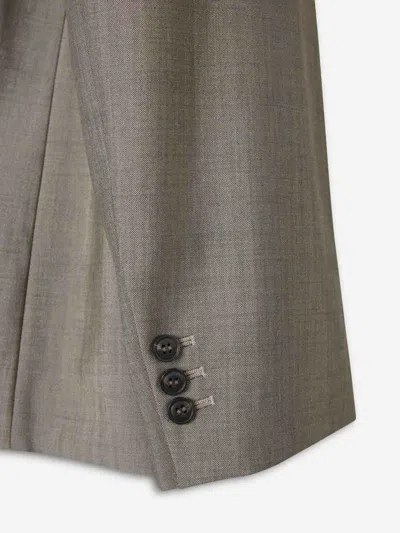 Alexander Wang Blazer In Straight Cut In Gray