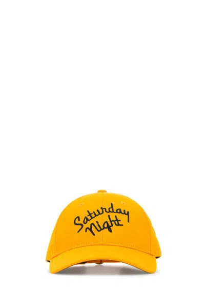 1989 Studio Night Baseball Cap Curved Brim Embroidered Text In Yellow