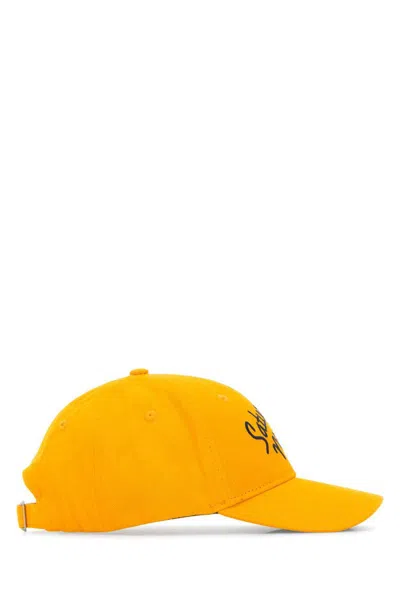 1989 Studio Night Baseball Cap Curved Brim Embroidered Text In Yellow