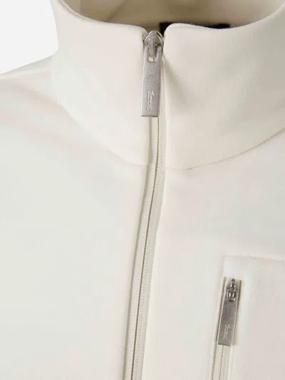 Laminar Cardigan In Heavy Cotton Clothing In White