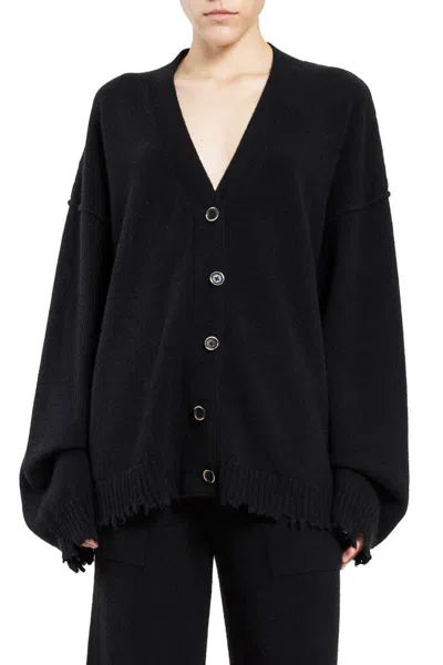 Uma Wang Over Cardigan In Black