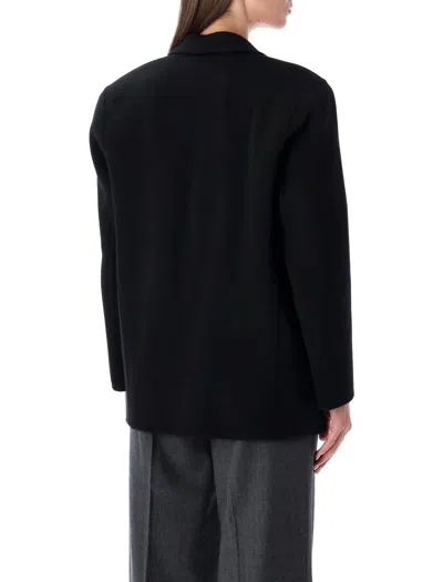Anine Bing Single-breasted Blazer In Black