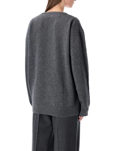Rhea Costa Oversized Knitwear V Neckline In Multi
