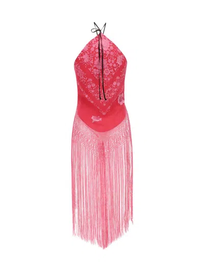 Conner Ives Piano Shawl Top In Pink