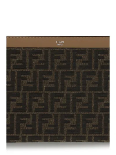Fendi Clutches In Brown