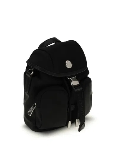 Moncler Women Mini Trick Water-repellent Crossbody Bag In Black