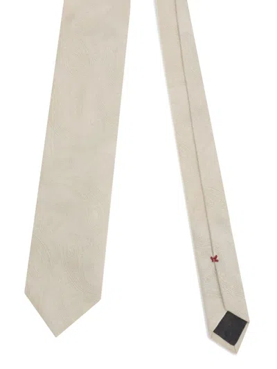 Brunello Cucinelli Bowties E Ties In Neutral
