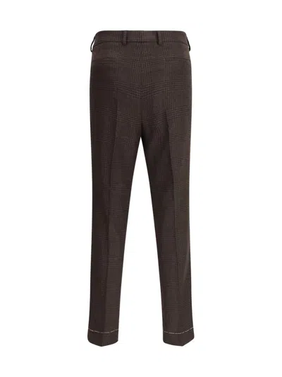 Brunello Cucinelli Prince Of Wales Trouser In Multi