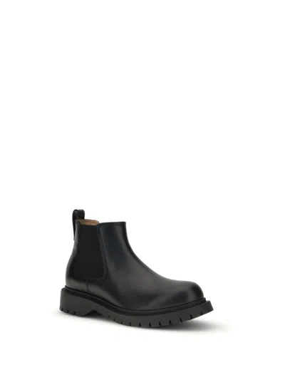 Givenchy Casual Round Toe Boots With Chunky Sole In Black