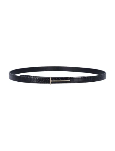 Tom Ford Belt 15 Mm Show In Blue