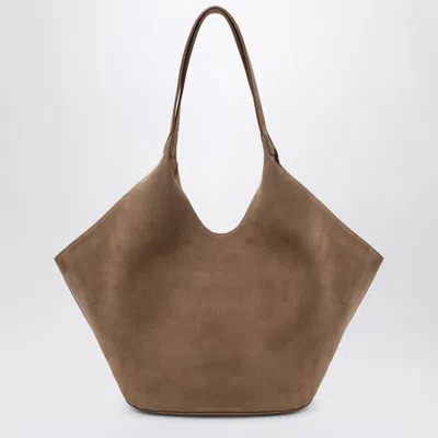 Aesther Ekme Phantom Tote In Suede Beige In Brown