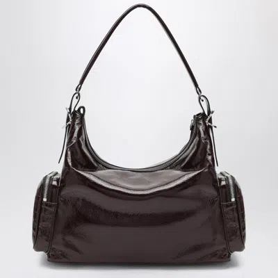 Stella Mccartney Dartmoor Shoulder Bag In Eggplant Color In Red