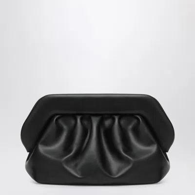 Themoirè Medium Bios Clutch In Black