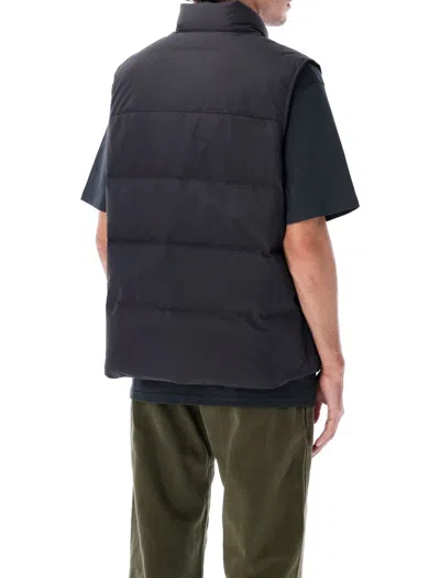 Patagonia Sleeveless Padded Vest High Collar In Multi
