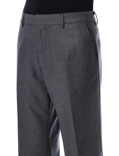 Ami Alexandre Mattiussi Ami Paris Ami Paris Grey Wool Classic Trousers In Gray