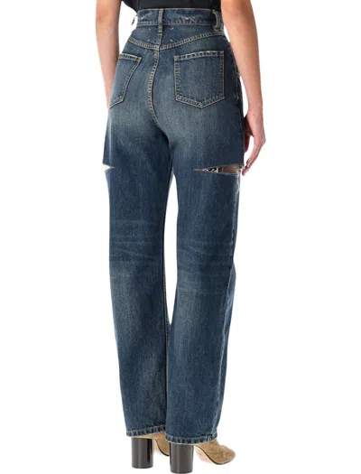 Maison Margiela Pants 5 Pockets In Blue