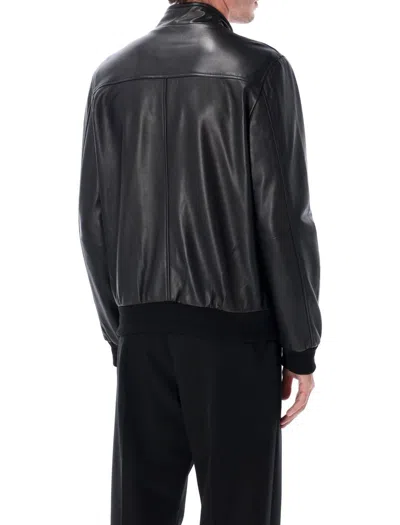 Sword 6.6.44 S.w.o.r.d 6.6.44 Leather Biker Jacket In Black