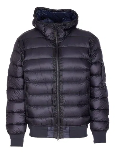 C.p. Company C.p.company Dd-shell Nylon Down Jacket In Blue
