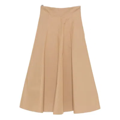 Thelaurent A-line Midi Skirt In Multi