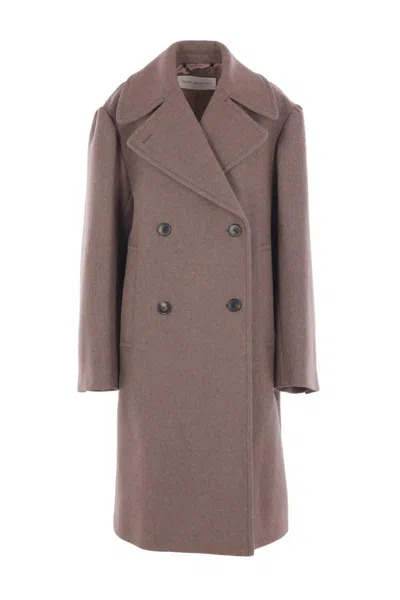 Dries Van Noten Coats In Brown
