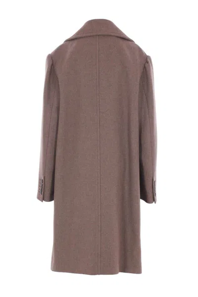 Dries Van Noten Coats In Brown