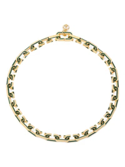 Casablanca Chain-link Necklace In Gold