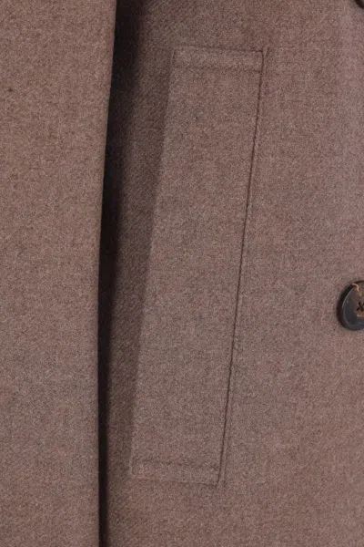 Dries Van Noten Coats In Brown