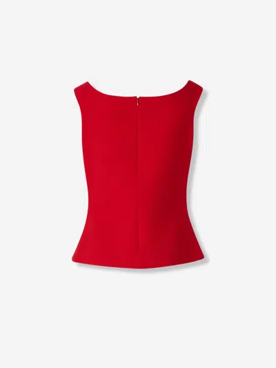 Magda Butrym Knit Sweater In Red
