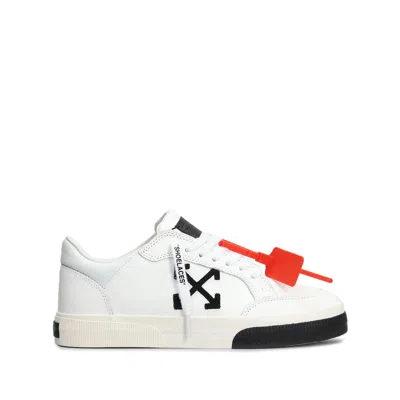 Off-white Vulc Low Low-top Leather Sneakers In Multi
