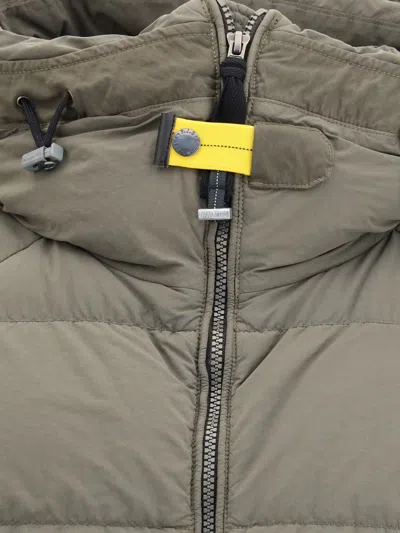 Parajumpers Hooded Quilted Jacket In Green