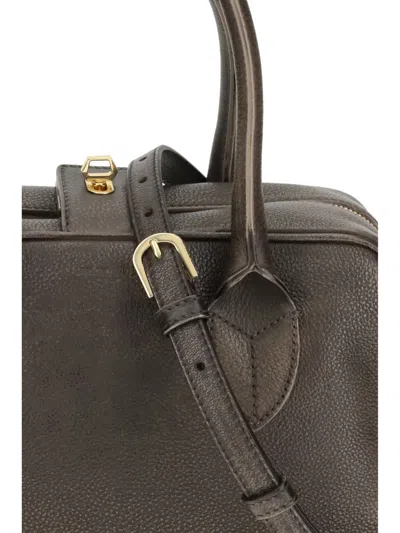 Golden Goose Vintage Leather Tote Bag With Adjustable Strap In Multi