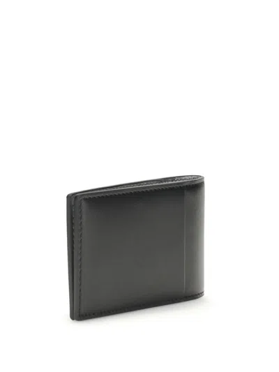 Maison Margiela Black Bifold Card Holder In Black