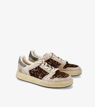 Premiata 1 Linea Sneakers Spotted In Neutral