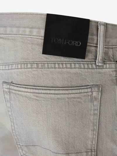 Tom Ford Flared Jeans In Gray