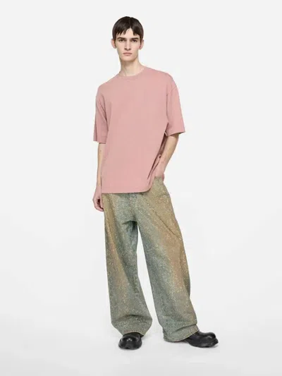 Acne Studios Short-sleeved T-shirt In Pink