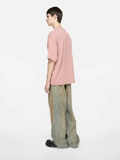 Acne Studios Short-sleeved T-shirt In Pink