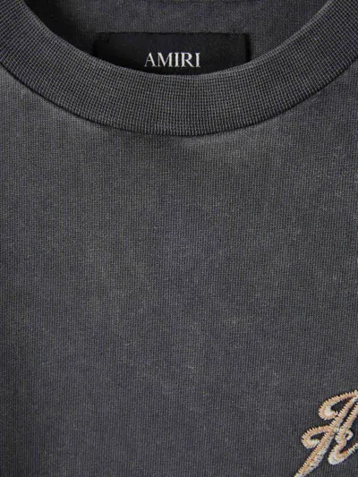 Amiri Mens Black Dragon Oversized Cotton-jersey T-shirt Xxl In Gray