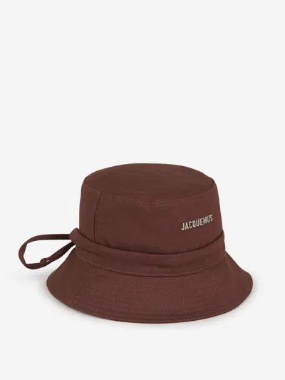 Jacquemus Le Bob Gadjo Hat In Brown