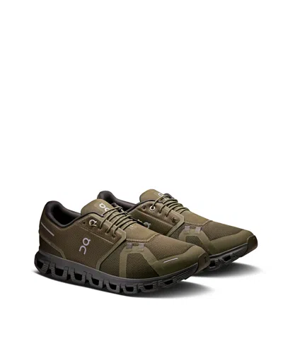 On Running Sneakers Cloud 6 Olive Eclipse In Green