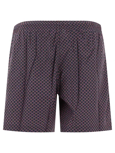 Alexander Mcqueen Alexander Mc Queen Skull Dots Swim Shorts In Gray