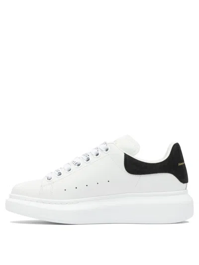 Alexander Mcqueen Alexander Mc Queen White And Black Oversized Sneakers In White
