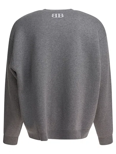 Balenciaga Crewneck Sweater 818422t3368 1380 In Gray