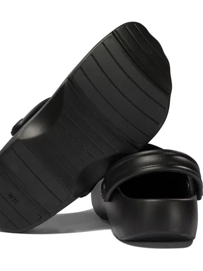 Balenciaga Sunday Molded Sandals In Animal Print