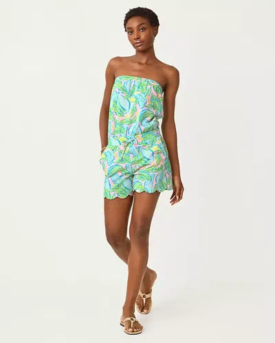 Lilly Pulitzer Jace Strapless Romper In Multi