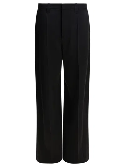 Brunello Cucinelli Tailored Trousers With Wide Leg In Black