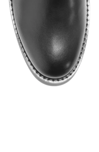 Cole Haan Clover Stretch Leather Boot In Black