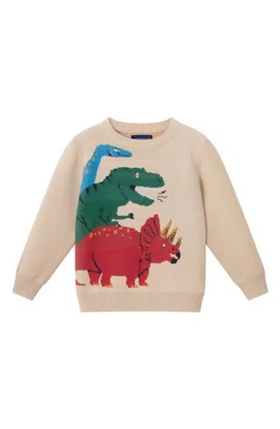 Andy & Evan Kids' Cotton Crewneck Sweater In Multi